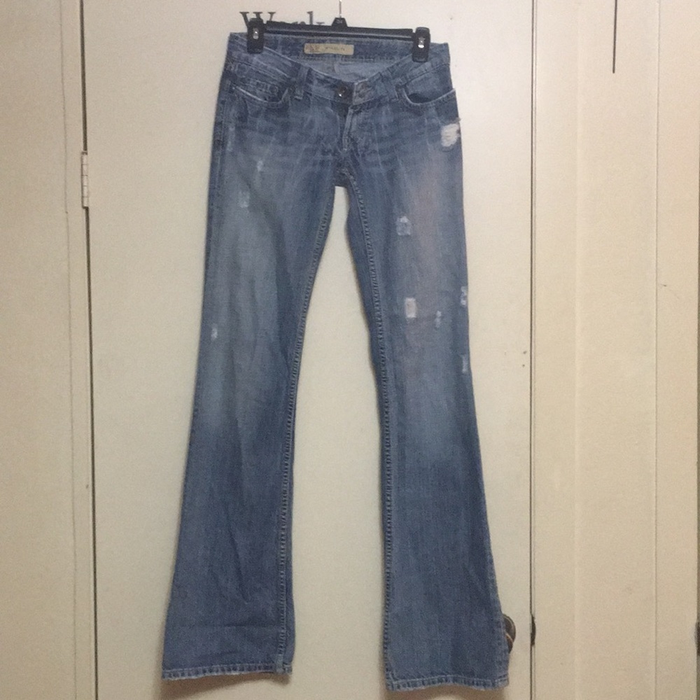 BKE Jeans!! 26x35.5 worn look "Starlite" flare